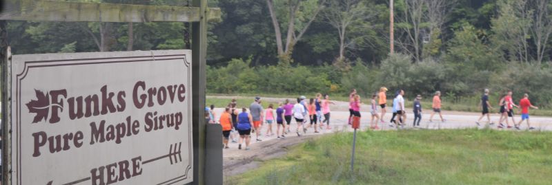 Heading to the start line!