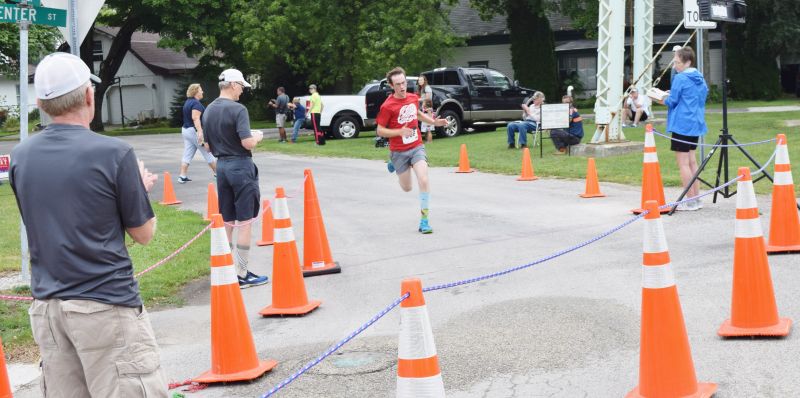 Racing to the finish!